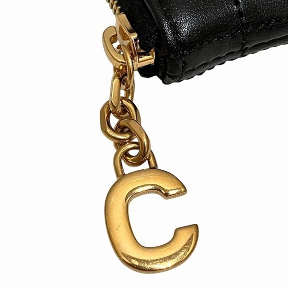 CELINE Black C Charm Clutch Bag 10B813BFL - Picture 7 of 9